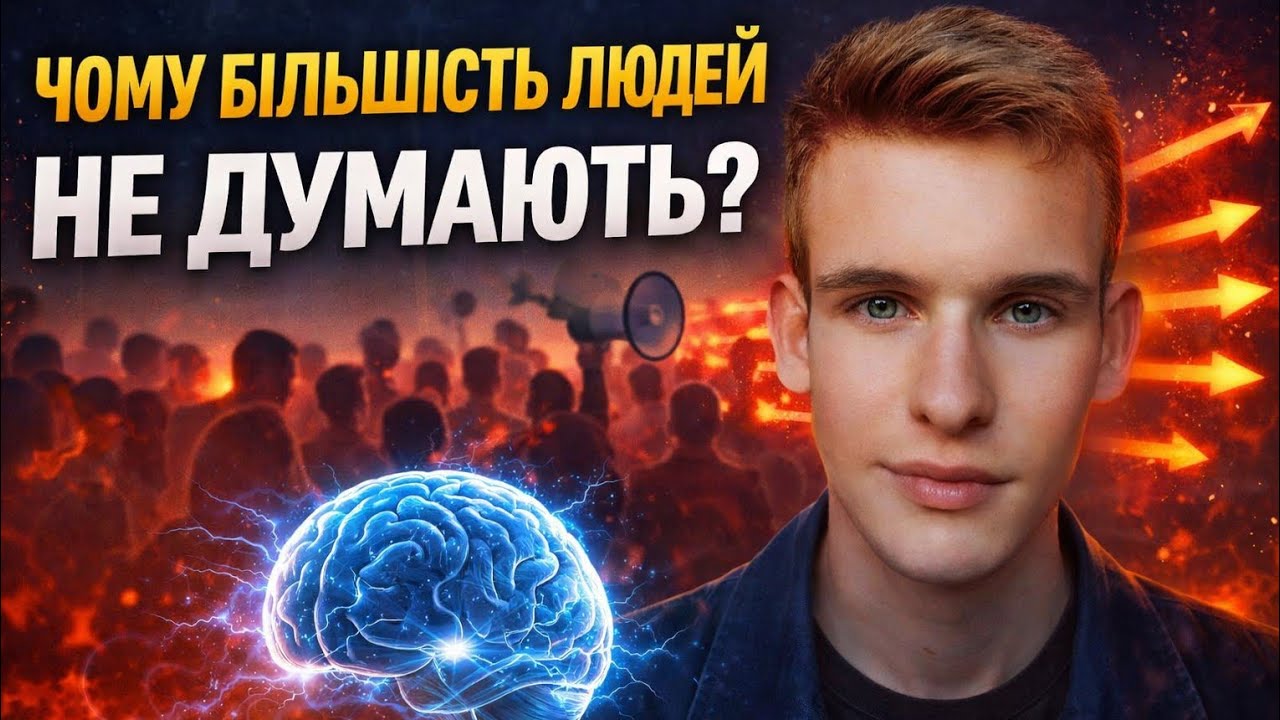 Чому більшість людей не думають?