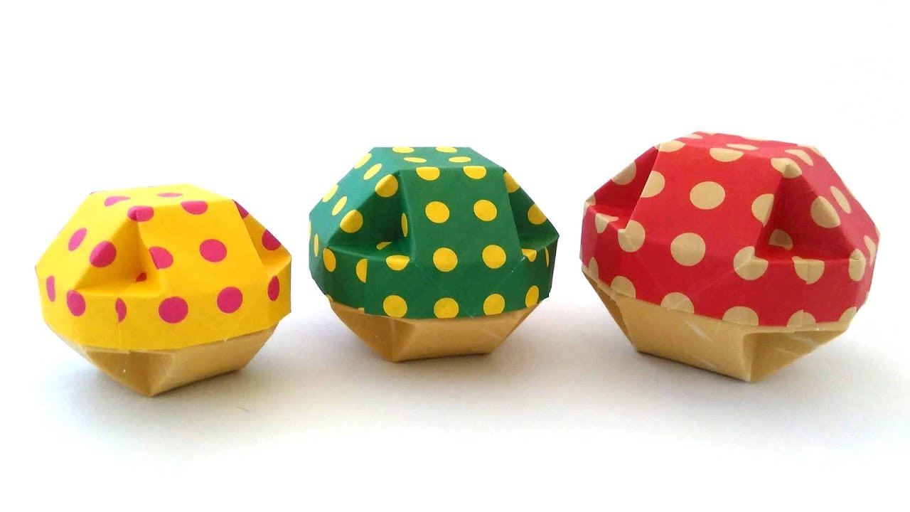 折り紙 カプセルボックス💊 Origami Capsule Box