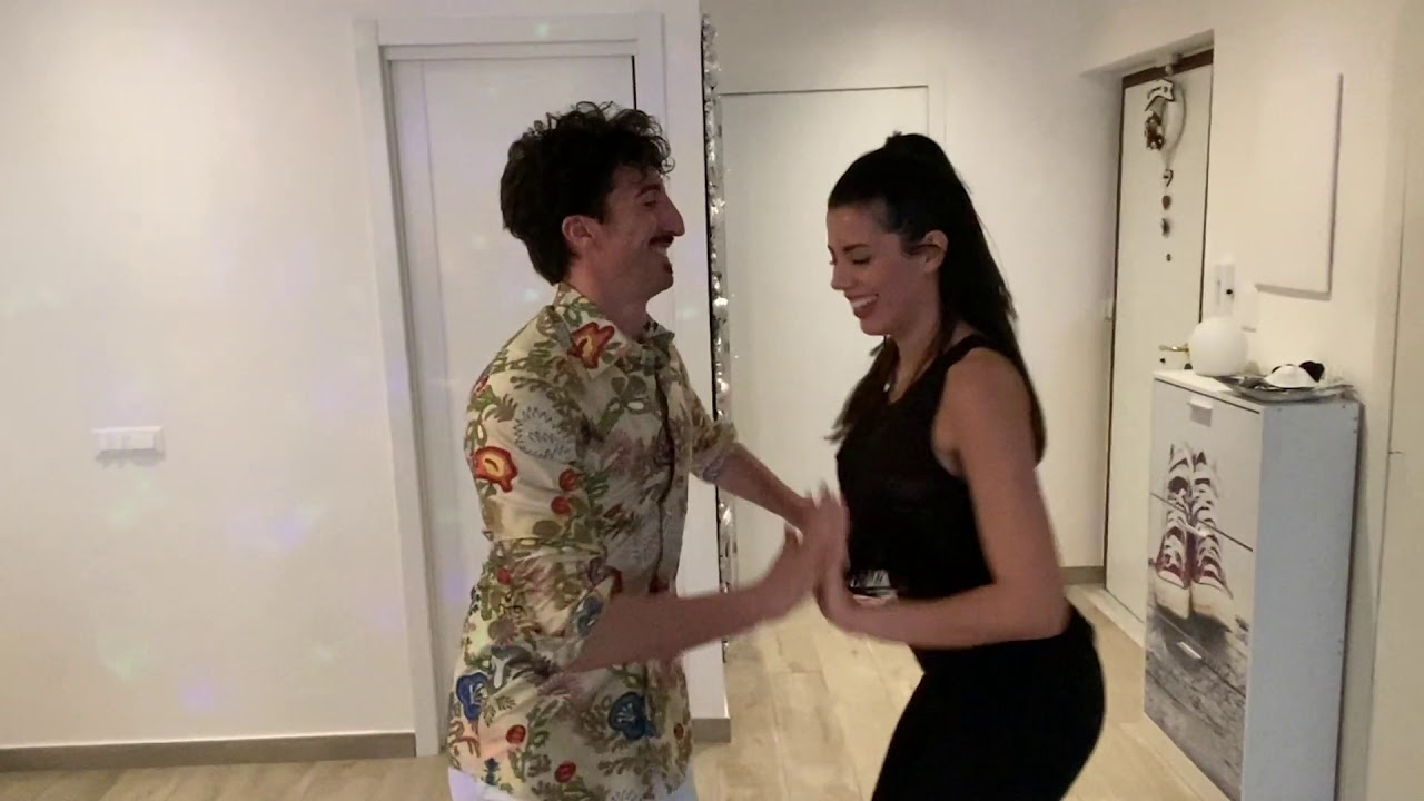 Samuel Peron e Tania Bambaci - ballando a casa - Salsa