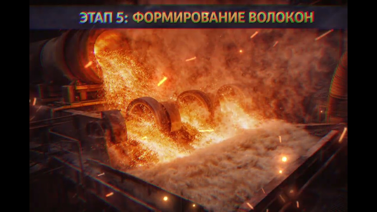 Как производится минеральная вата? Полный процесс от камня до утеплителя