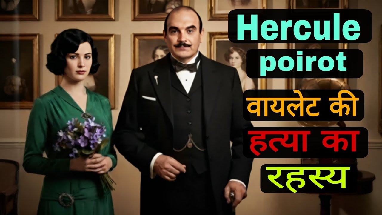 Hercule poirot। वायलेट की हत्या का रहस्य। Detective Story in hindi। Mystery Audiobook