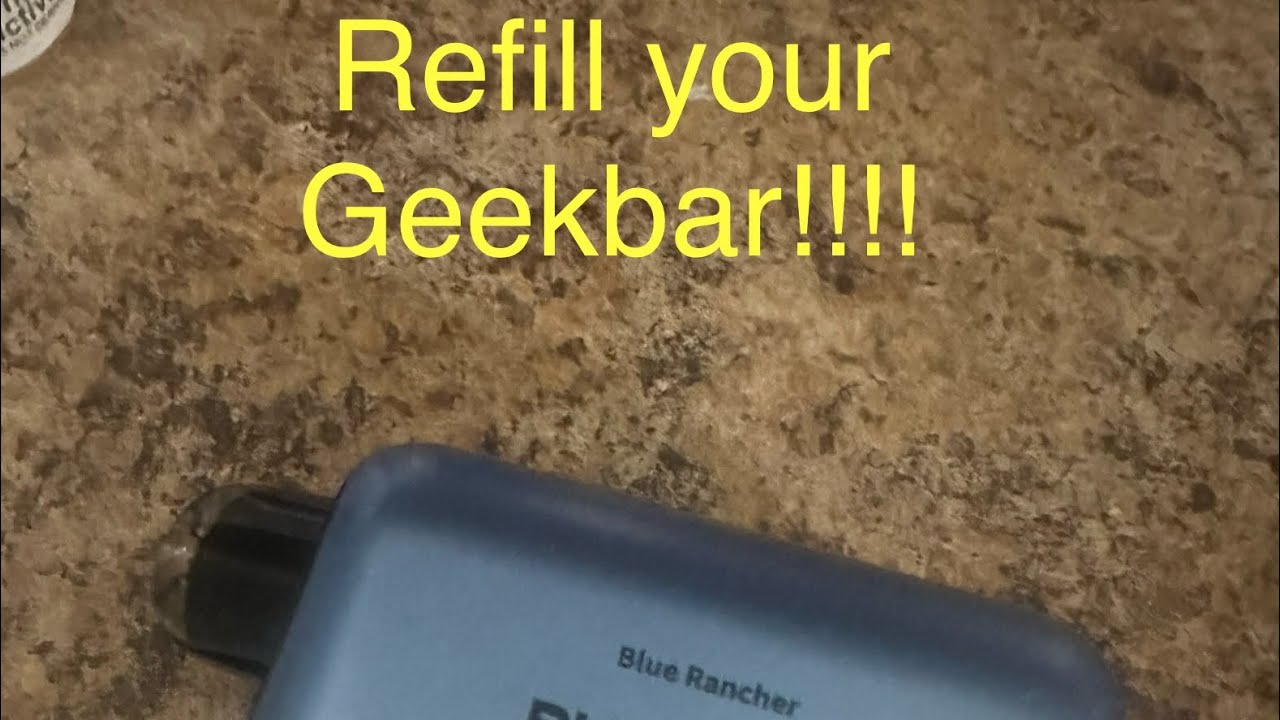 Как заправить вейп Geekbar Pulse