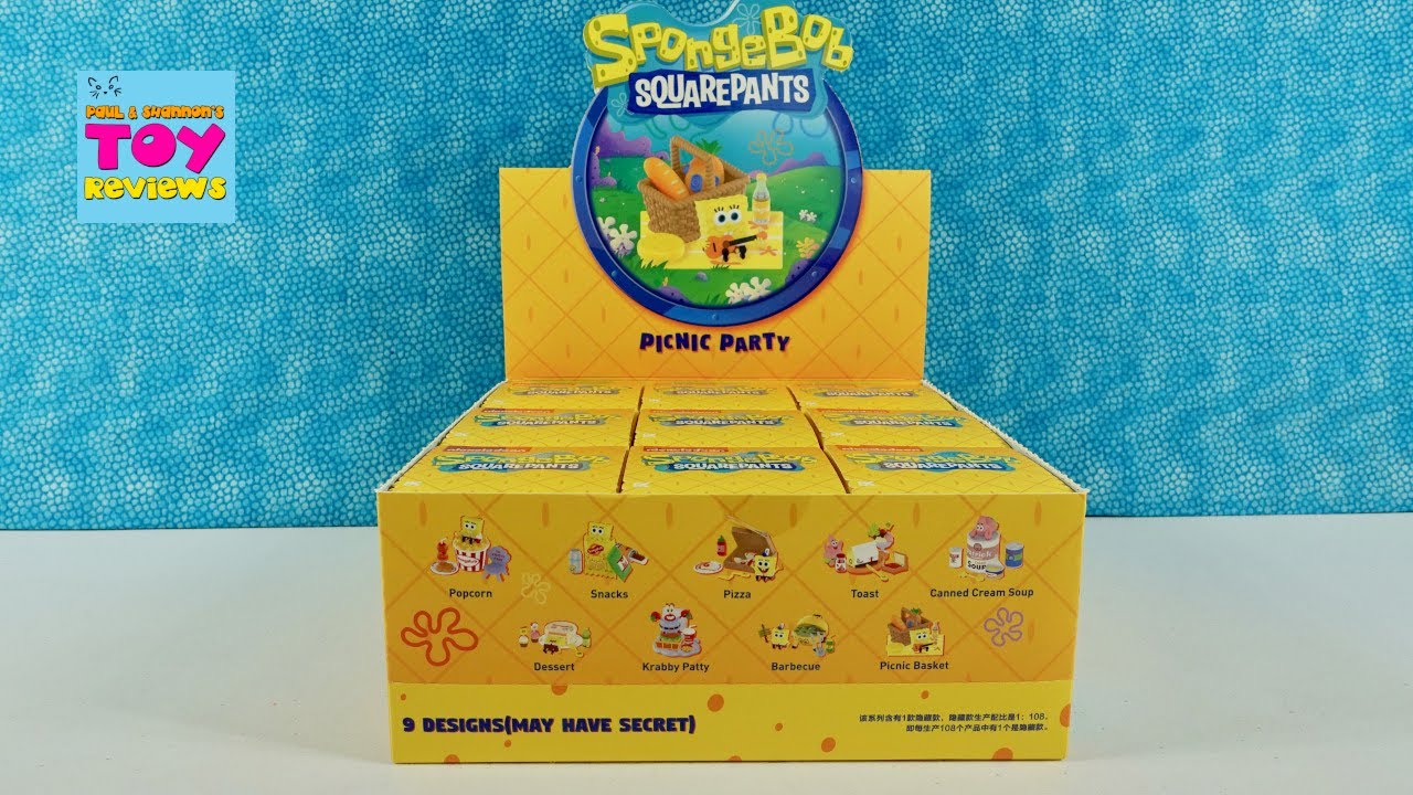 Spongebob Squarepants Picnic Party Pop Mart Unboxing Review | PSToyReviews