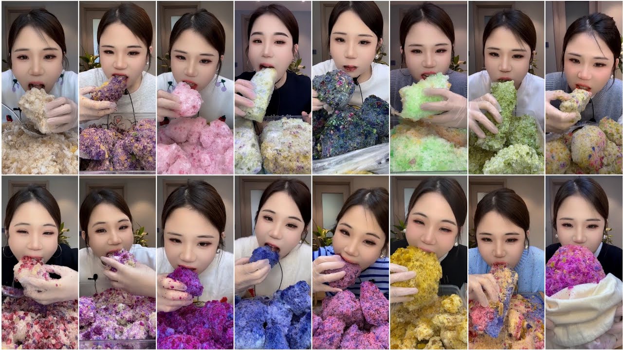 ASMR Shaved ice new Mixed 