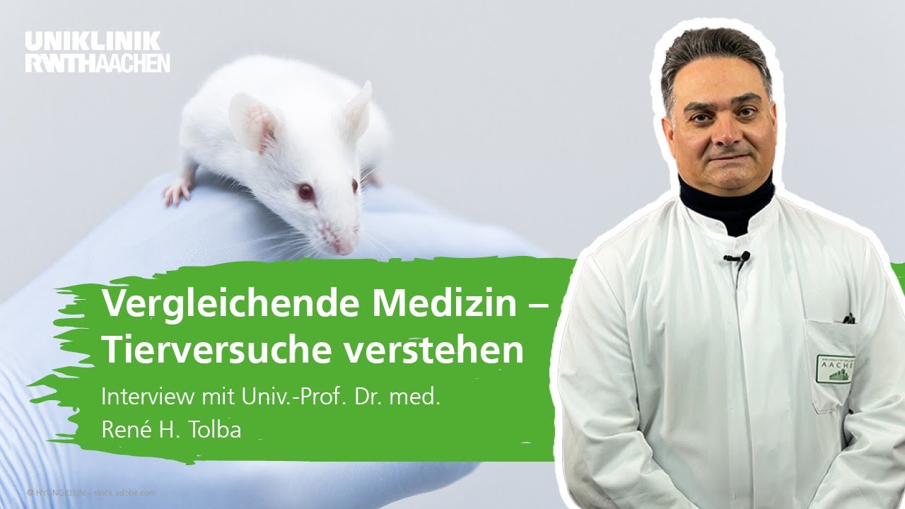 Vergleichende Medizin – Tierversuche verstehen: Interview mit Univ.-Prof. Dr. med. René H. Tolba