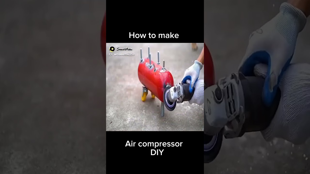 How to make handmade Air compressor #knowledge_factory #waseem4259 #diy #air_compressor