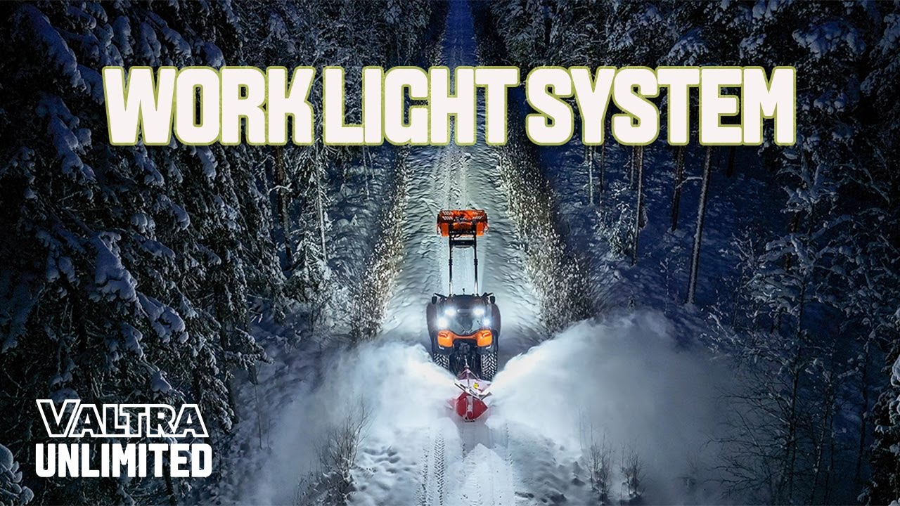 Customisable Work Light System | Valtra Unlimited