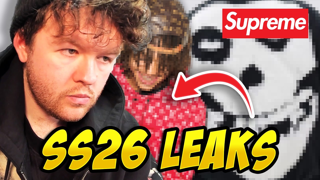 Утечки информации о коллекции Supreme весна-лето 2026 уже здесь! Когда состоится релиз? Новые кол...