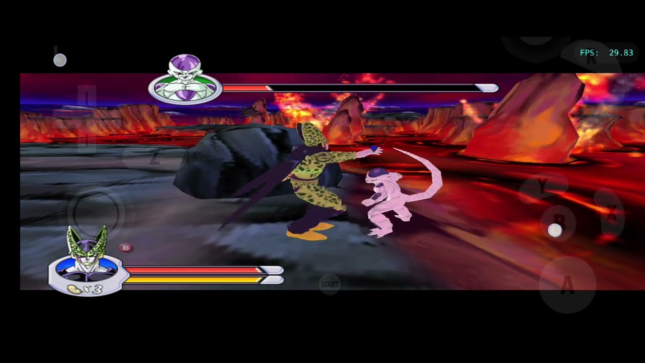 CELL VS FREEZER DRAGON BALL Z SAGAS