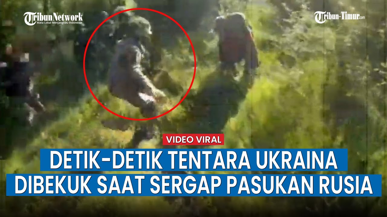 Detik-detik Tentara Rusia Tangkap Prajurit Ukraina di Distrik Krasny Liman