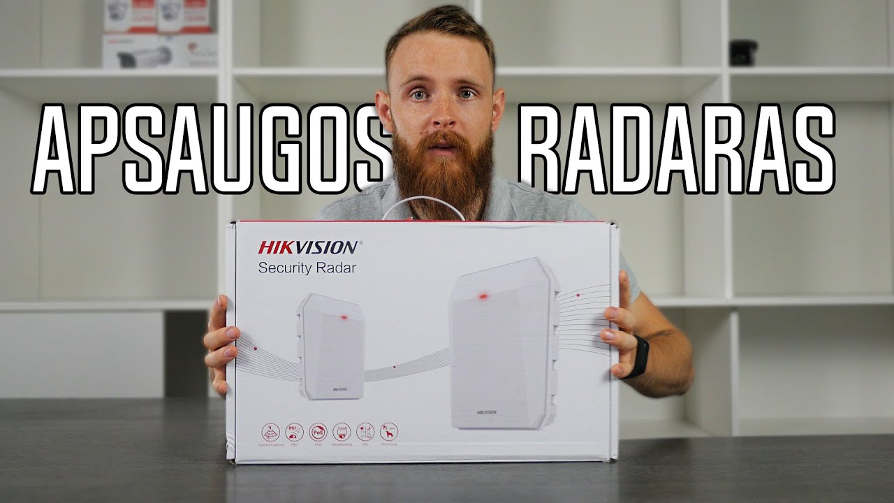 HIKVISION APSAUGOS RADARAS - DS-PR1-60 /// Epispode 18 / BK Grupė