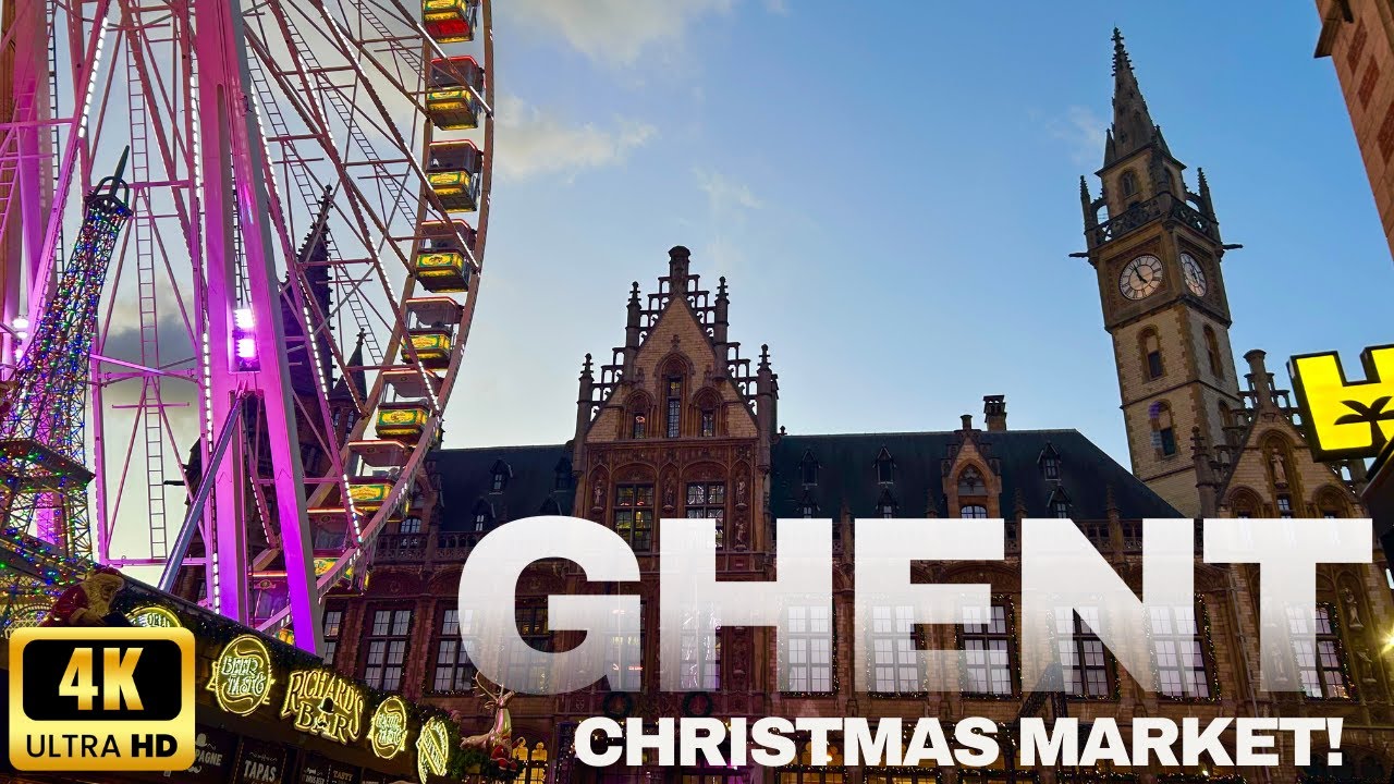 Exploring the Ghent Christmas Market in Belgium🇧🇪🎄