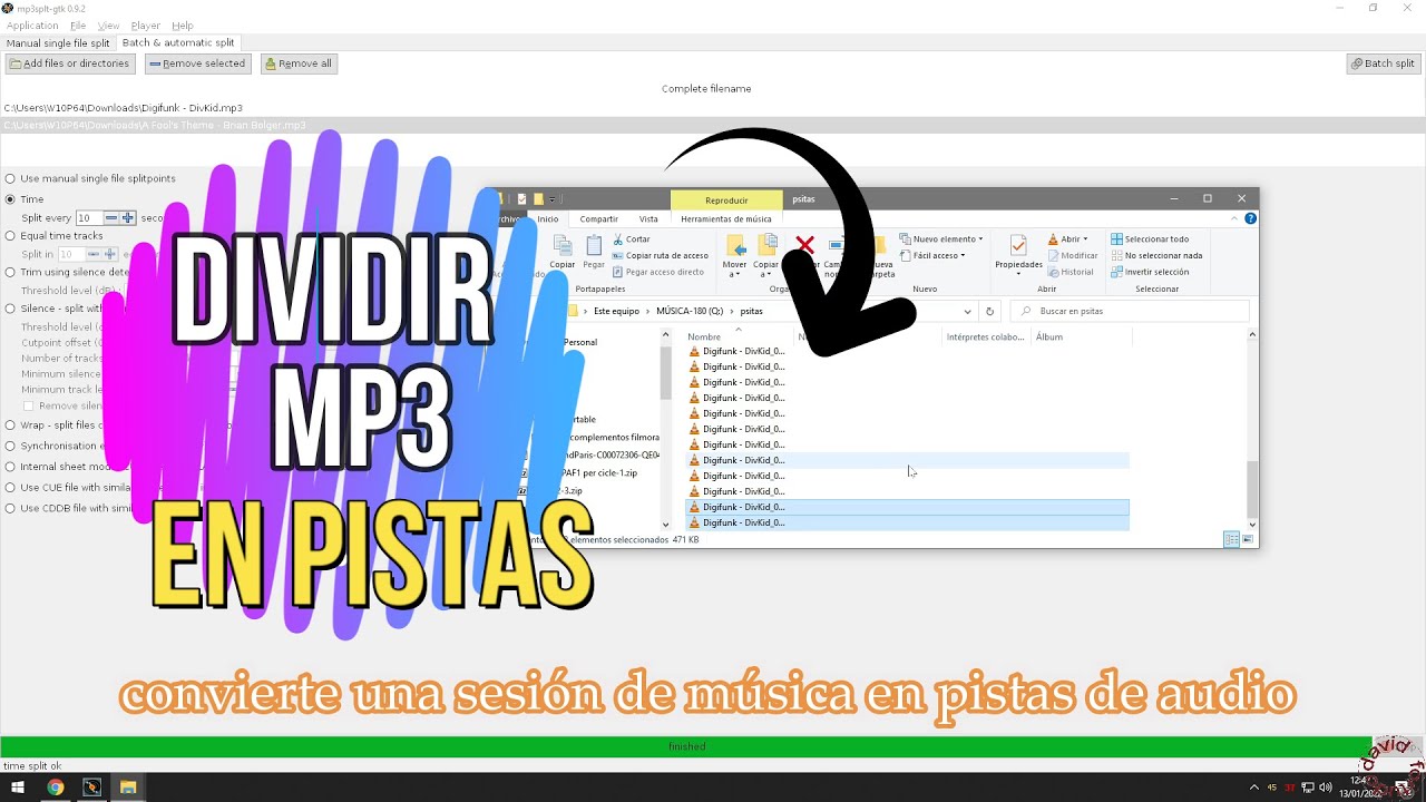 𝐒𝐎𝐋𝐔𝐂𝐈𝐎𝐍 𝑪𝑶𝑹𝑻𝑨𝑹 𝑴𝑷3 𝒆𝒏 𝑷𝑰𝑺𝑻𝑨𝑺 ✂🎵 {PARTIR una SESI&Oacute;N M&Uacute;SICAL en MUCHAS TRACKS}