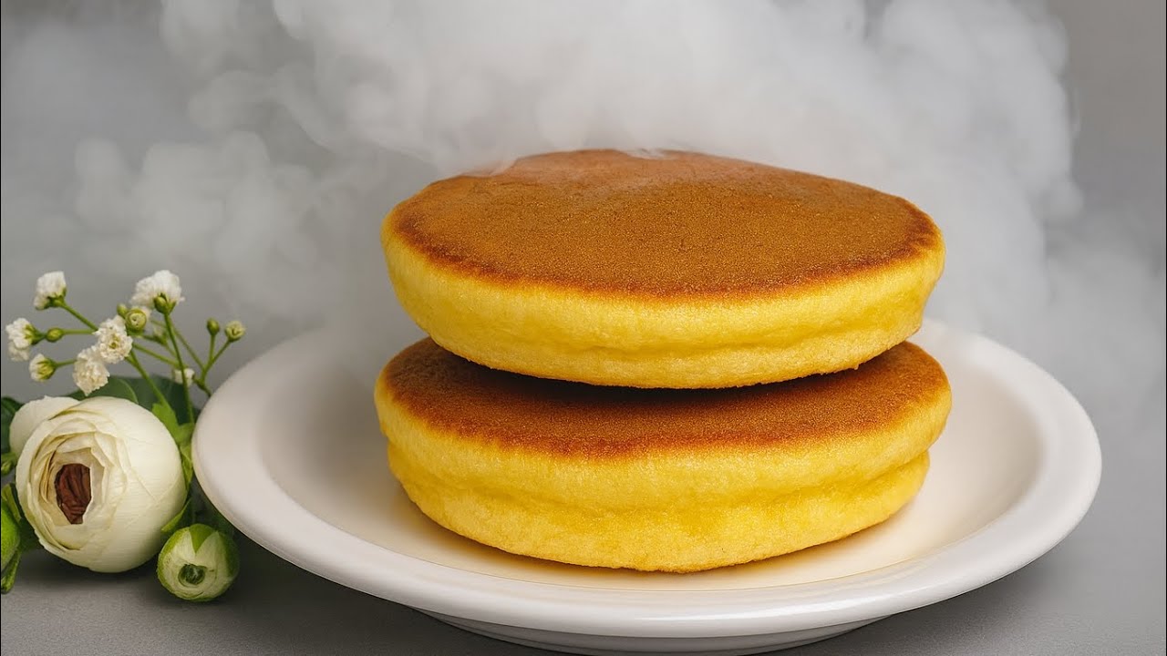 Fluffy Japanese Pancakes | Easy & Homemade Recipe! 🥞☁️