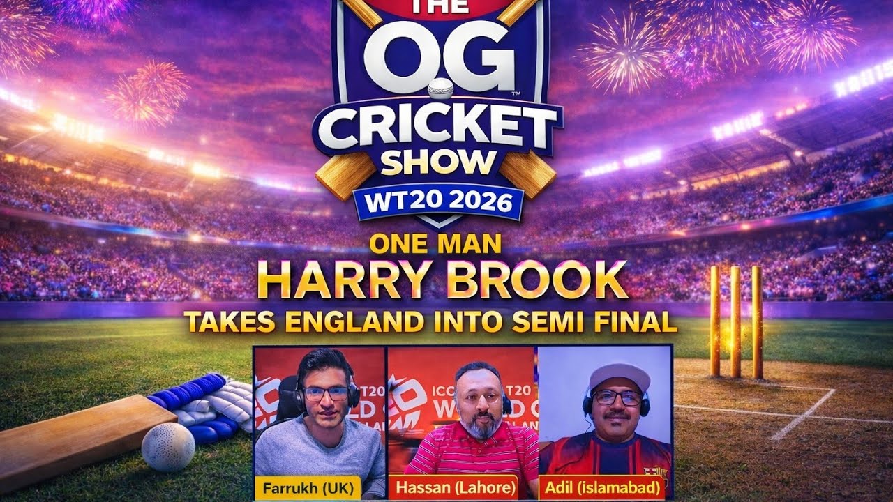 One Man Show | Harry Brook takes England into Semis | Pakistan poor in all departments