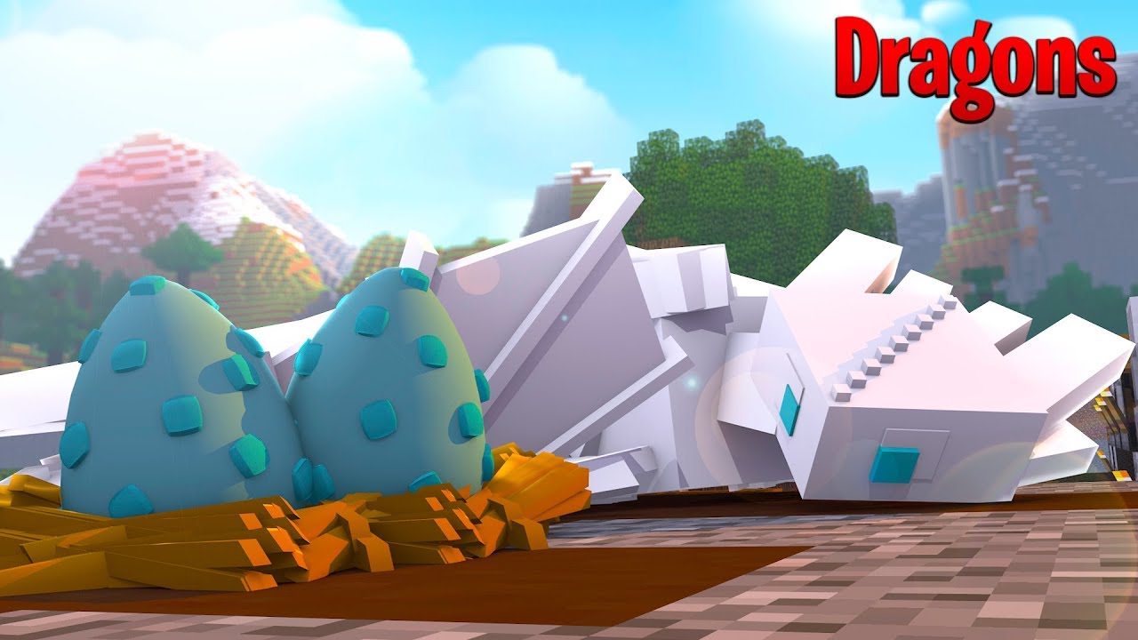 LIGHTFURY FROST IS HAVING BABIES? - Minecraft How to train your Dragon