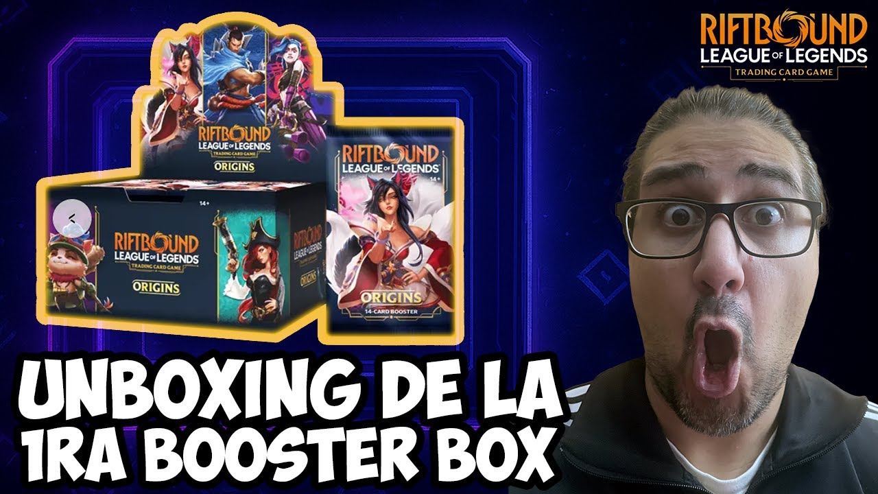 Unboxing ÉPICO: Abrimos un Booster Box de Riftbound TCG ¡Locura de Pulls!