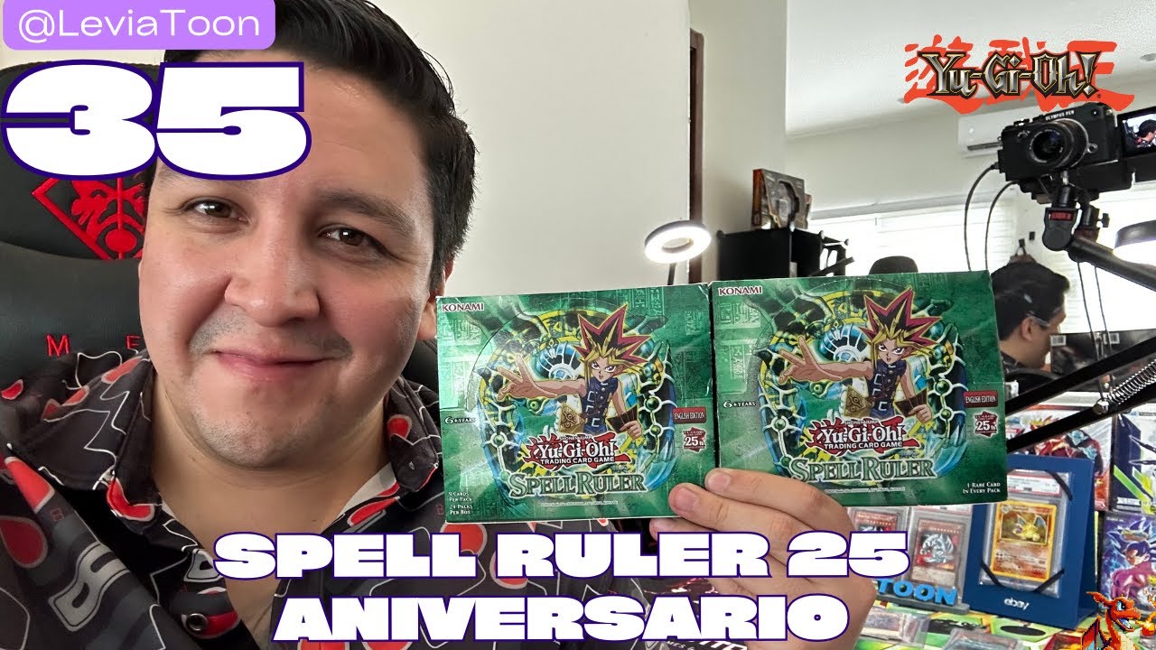 Yugioh 🔥Spell Ruler 25th aniversario 🔥MEGA APERTURA - NOS SALE UNA CAJA CON ERROR!