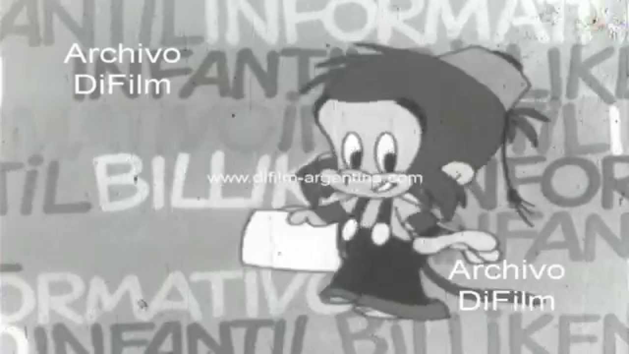 Dibujo animado El informativo infantil Billiken 1972
