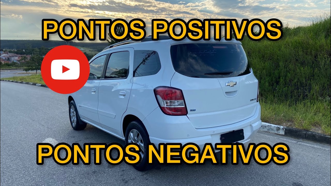 PONTOS POSITIVOS E NEGATIVOS DA CHEVROLET SPIN 1.8 AUTOMÁTICO.
