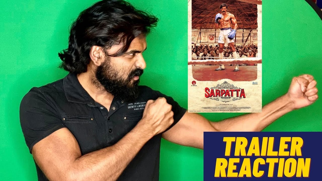 Sarpatta Parambarai - Official Trailer (Tamil) | Reaction | Amazon Prime Video | Cinemapicha