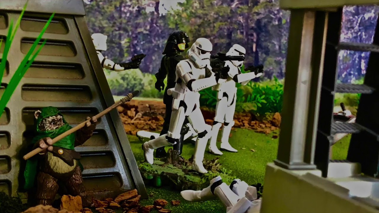 STAR WARS OPPOSITE ATTRACTS PART II Action Figure Photography /Diorama