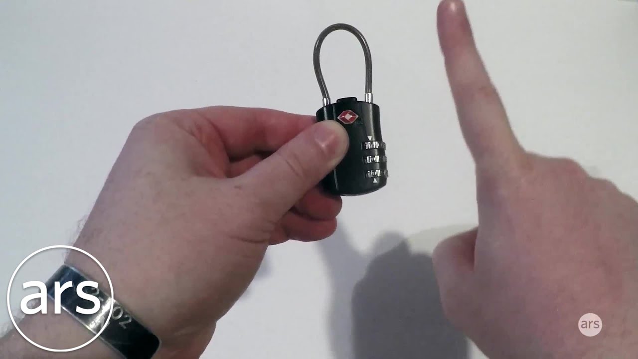 3D printed TSA Travel Sentry keys really do open TSA locks