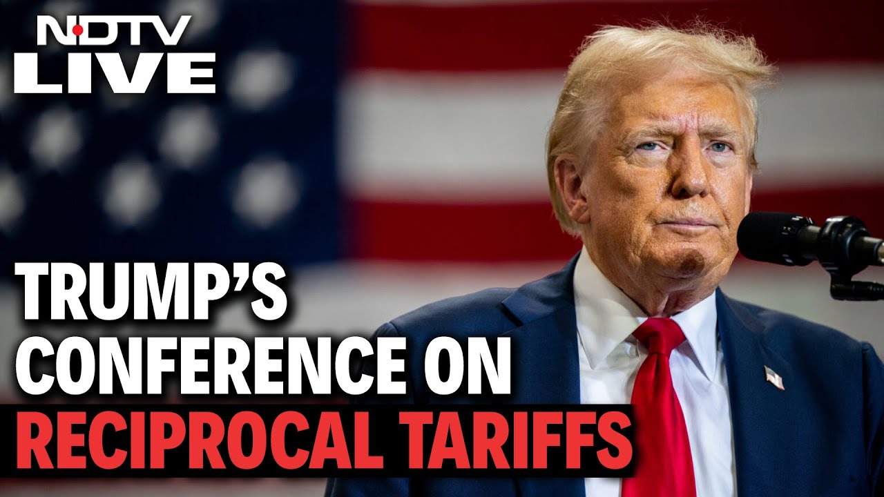 LIVE | Donald Trump's Press Conference On Reciprocal Tariffs | PM Modi US Visit & Other News