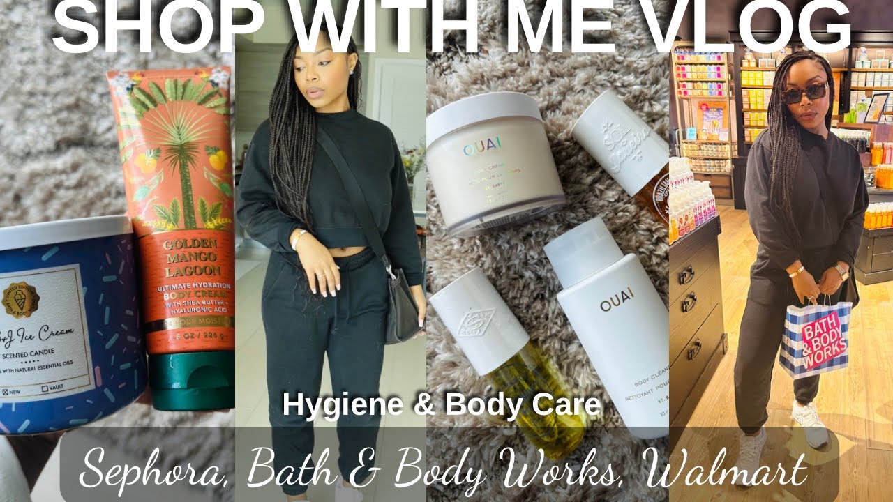SHOP WITH ME VLOG! NEW HYGIENE, BODY CARE & PERFUME AT BATH & BODY WORKS, WALMART & SEPHORA!