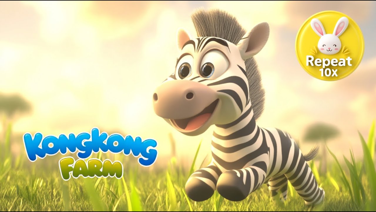ABC Animal Parade! 🔤 | A to Z Song for Kids – Repeat 10x
