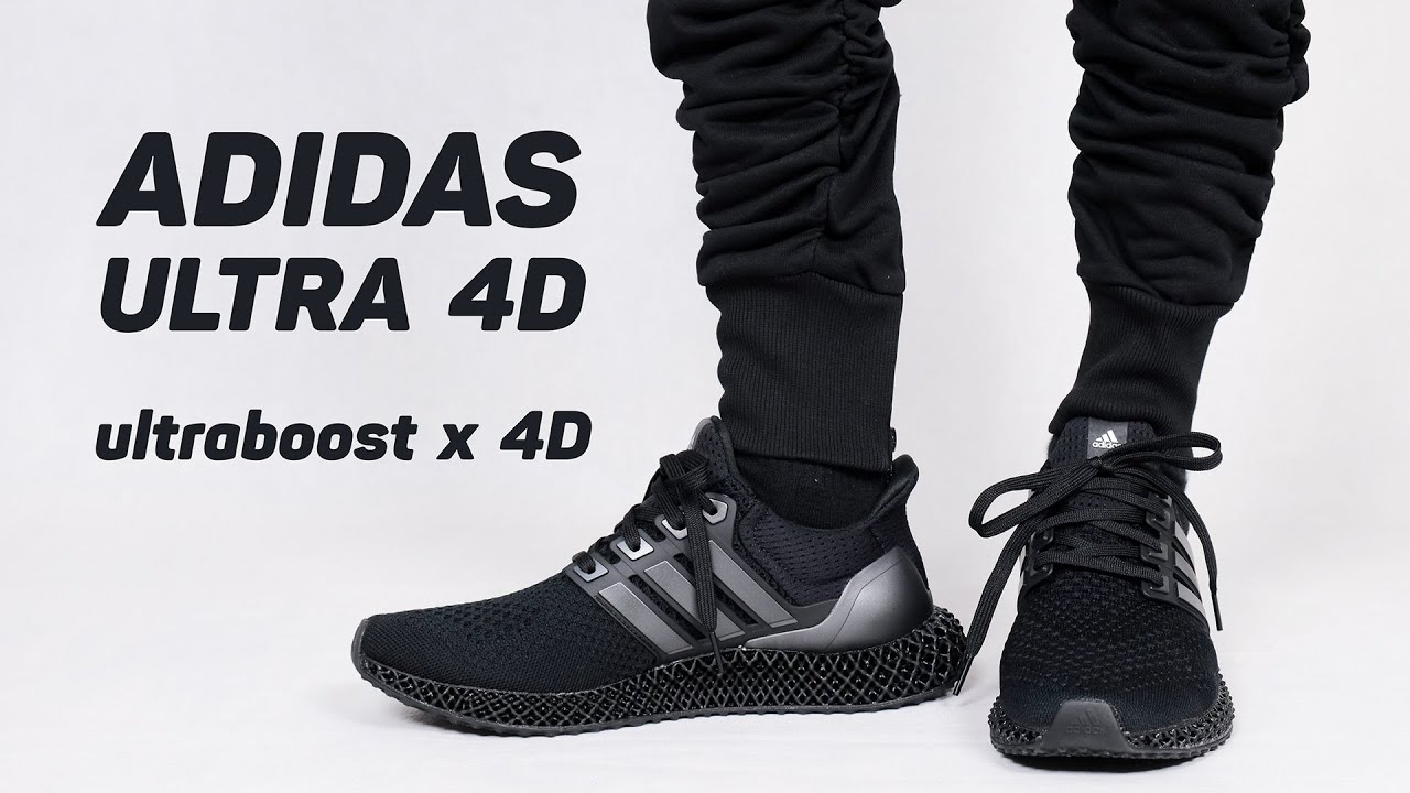Siêu phẩm mới adidas Ultra 4D : toàn thân Ultraboost 1.0 trên bộ đế 4D !!!