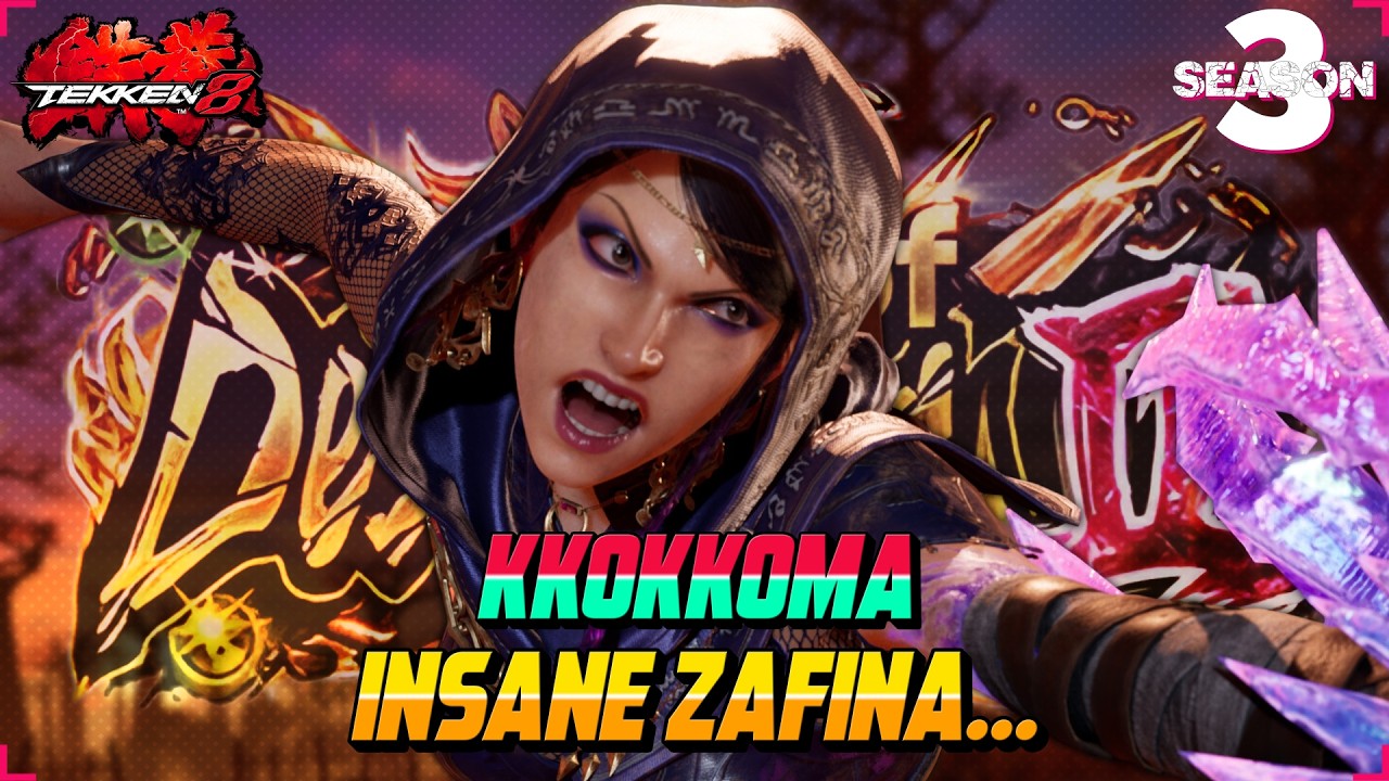 Tekken 8 Season 3 &ndash; KKOKKOMA Zafina Is Untouchable! &ndash; High Level Gameplay