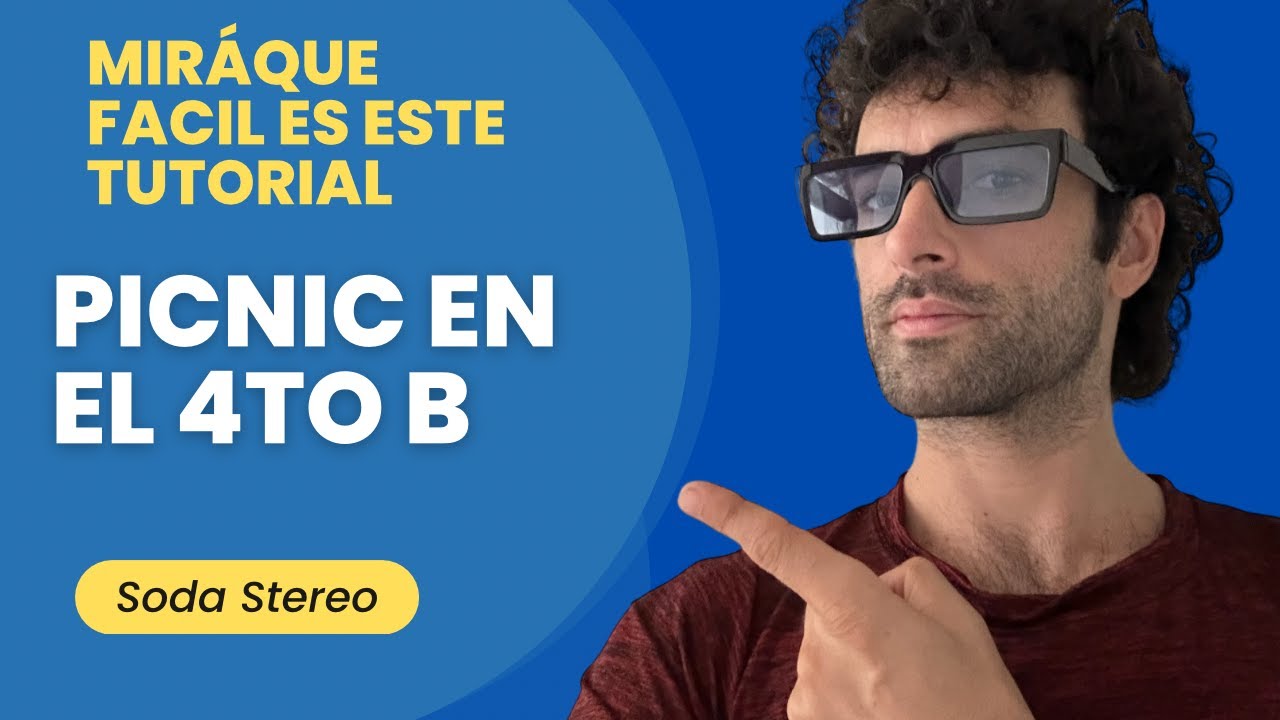 PICNIC EN EL 4to B - Como tocar - Tutorial -
