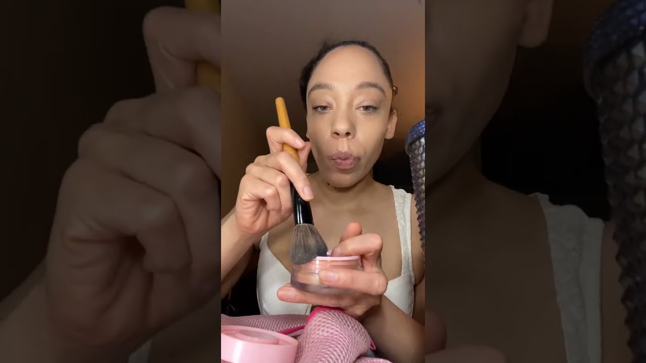 When you only have 5 mins to get ready #makeupmatters #makeuprevolution #asmr #grwm #makeup