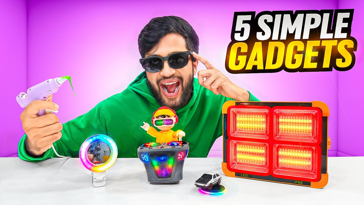 TESTING 5 SIMPLE AND USEFUL GADGETS