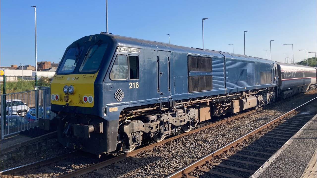 Trains at Portadown Train Station (3/6/23)