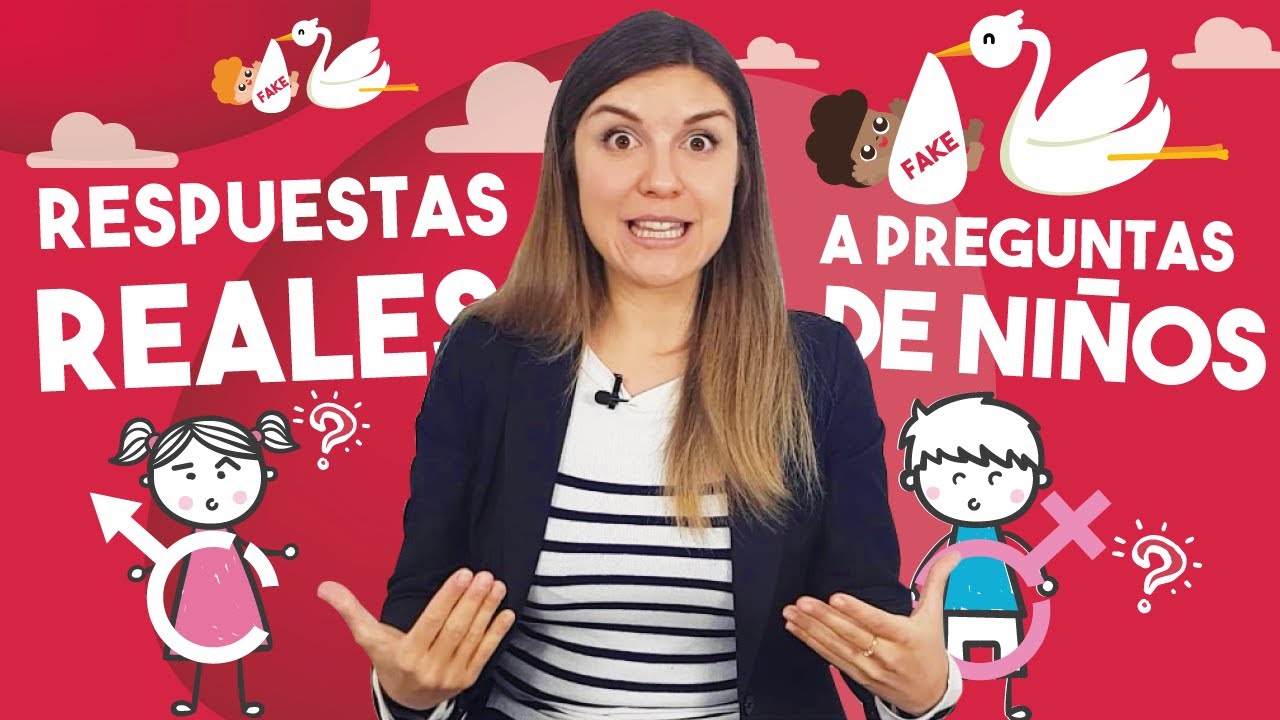 Cómo responder las preguntas de los NIÑOS sobre SEXUALIDAD. ¿De dónde vienen los niños? Ejemplos