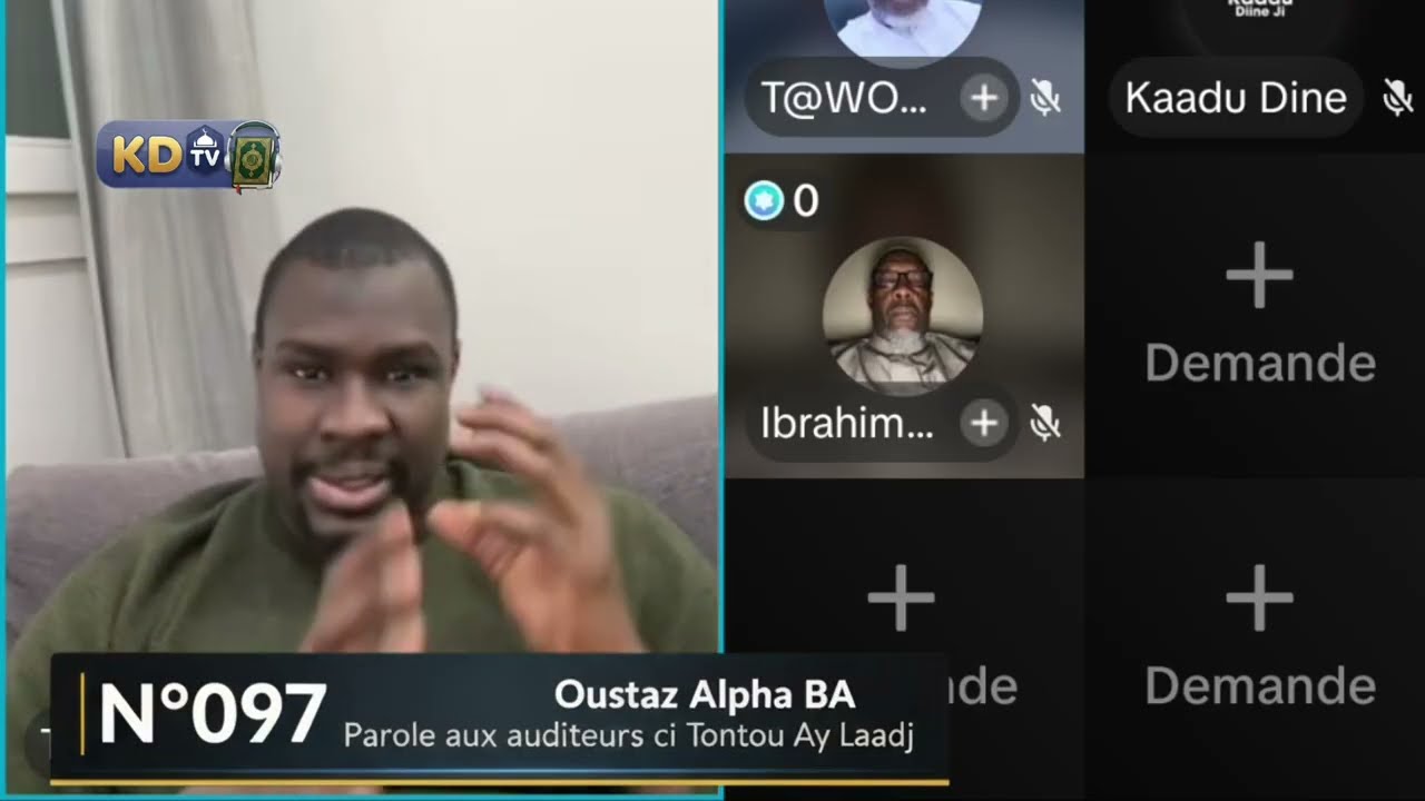 Questions/Réponses N°097 - Parole aux auditeurs ci Tontou Ay Laadj | Imam Oustaz Alpha BA 