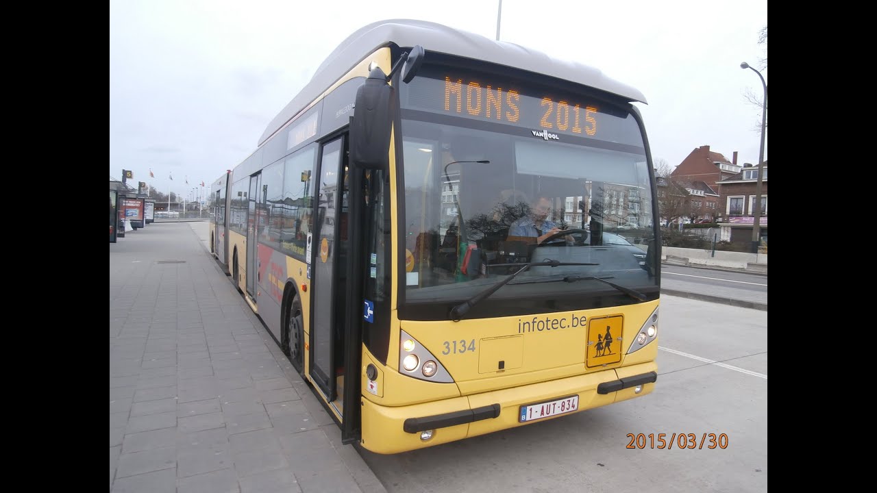 VanHool NewAG300/2 TEC 3134 Daf - Voith KICKDOWN Sound (30/03/2015)