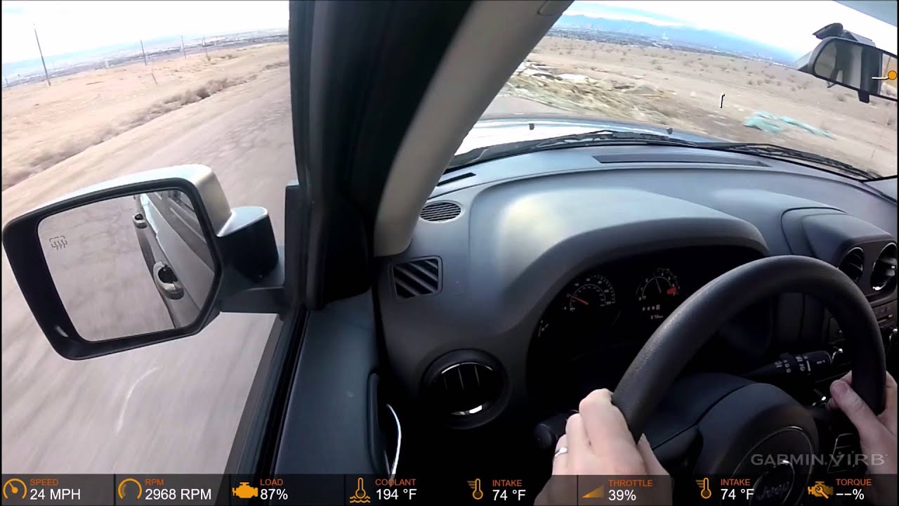 Garmin VIRB XE OBD2 Data Relay Demo: Las Vegas
