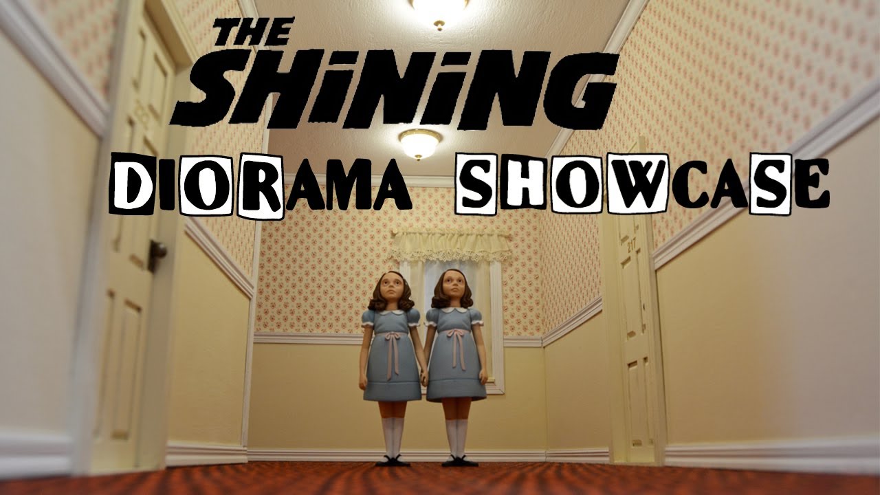 The Shining Overlook Hotel Diorama Showcase