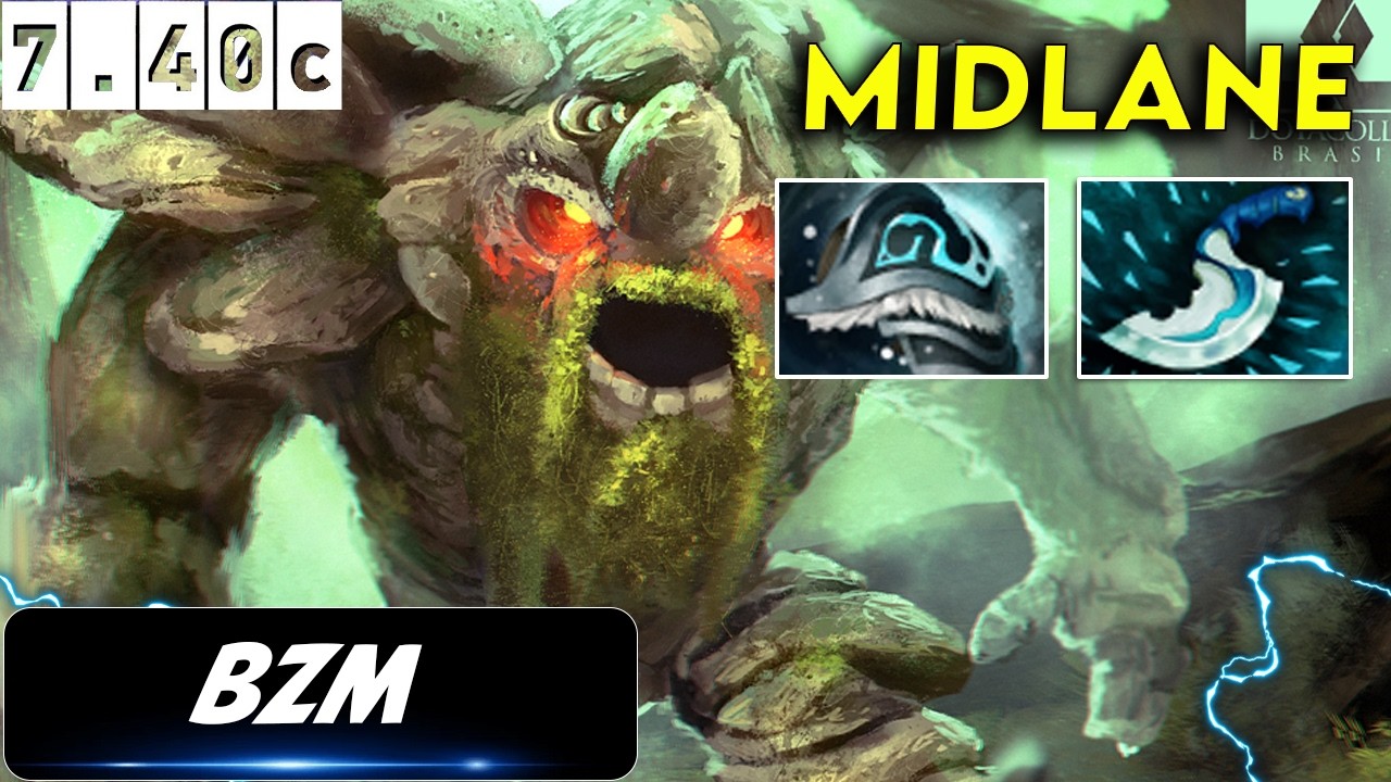 Bzm Tiny Midlane - Dota 2 patch 7.40c Pro player Full Gameplay