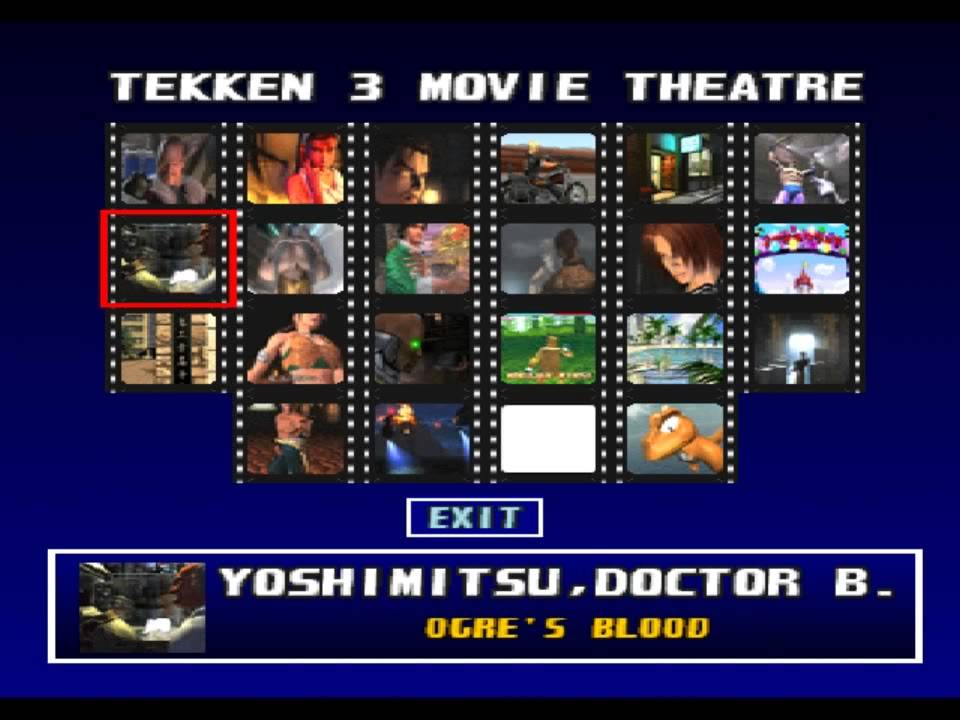 Tekken 3 - [Guide - 058. Mode Théâtre]