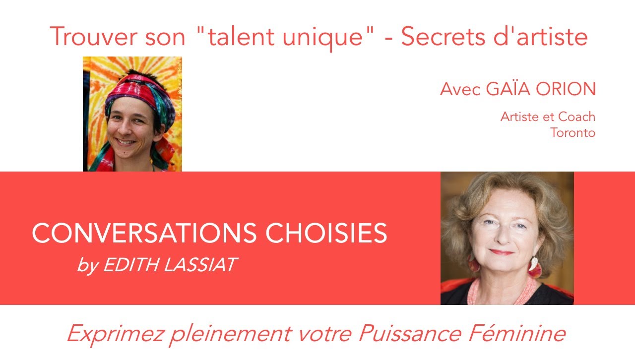 Trouver son talent unique Secrets d'Artiste et de Coach
