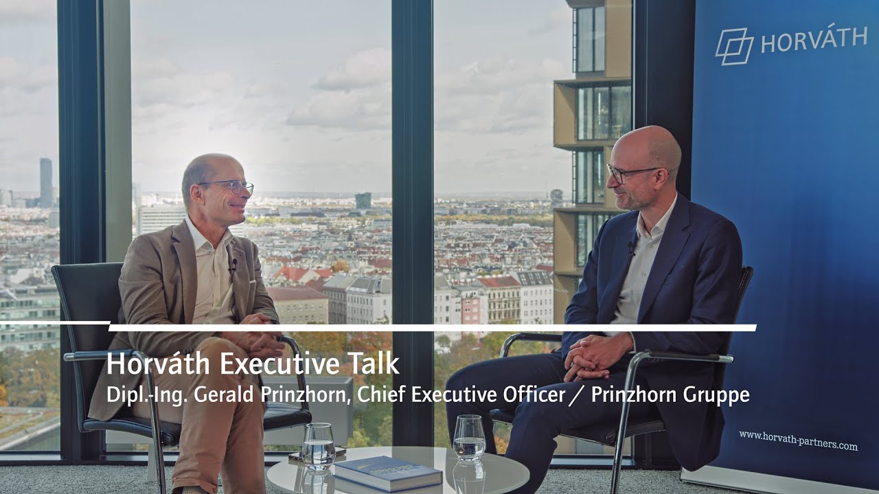 Horváth Executive Talk mit Dipl.-Ing. Gerald Prinzhorn, CEO Prinzhorn Gruppe