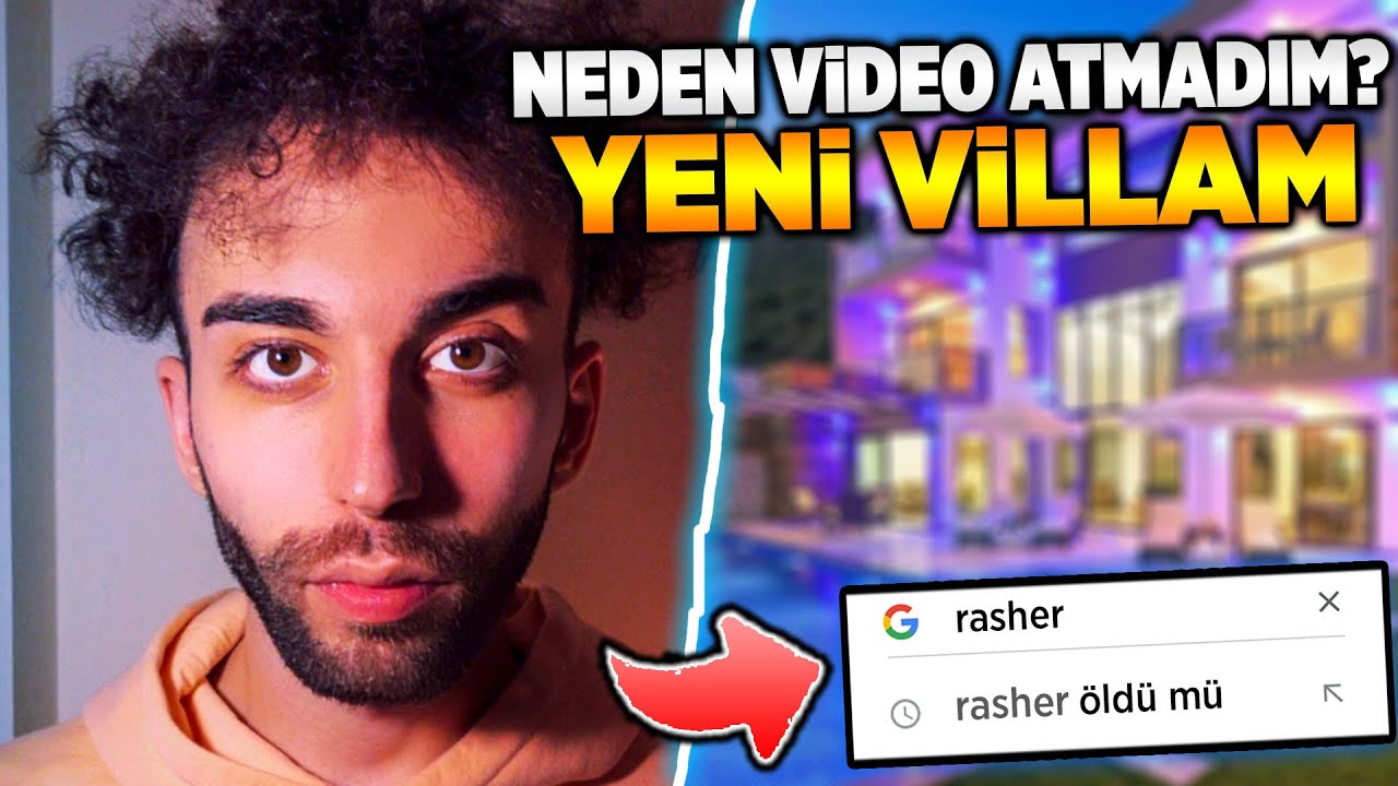 Rasherino | NEDEN 3 AY VİDEO ATMADIM? YENİ VİLLA VLOGU (BENCE VİLLA) | AÇIKLAMA VİDEOSU