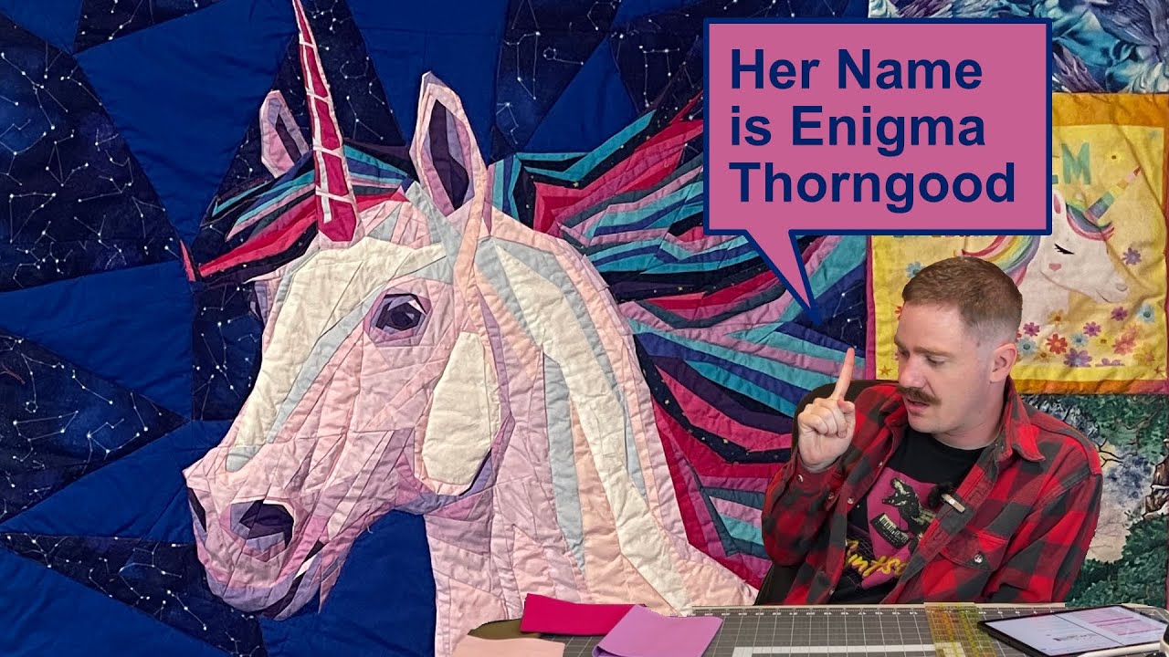 I made a UNICORN QUILT ! FPP Pattern 