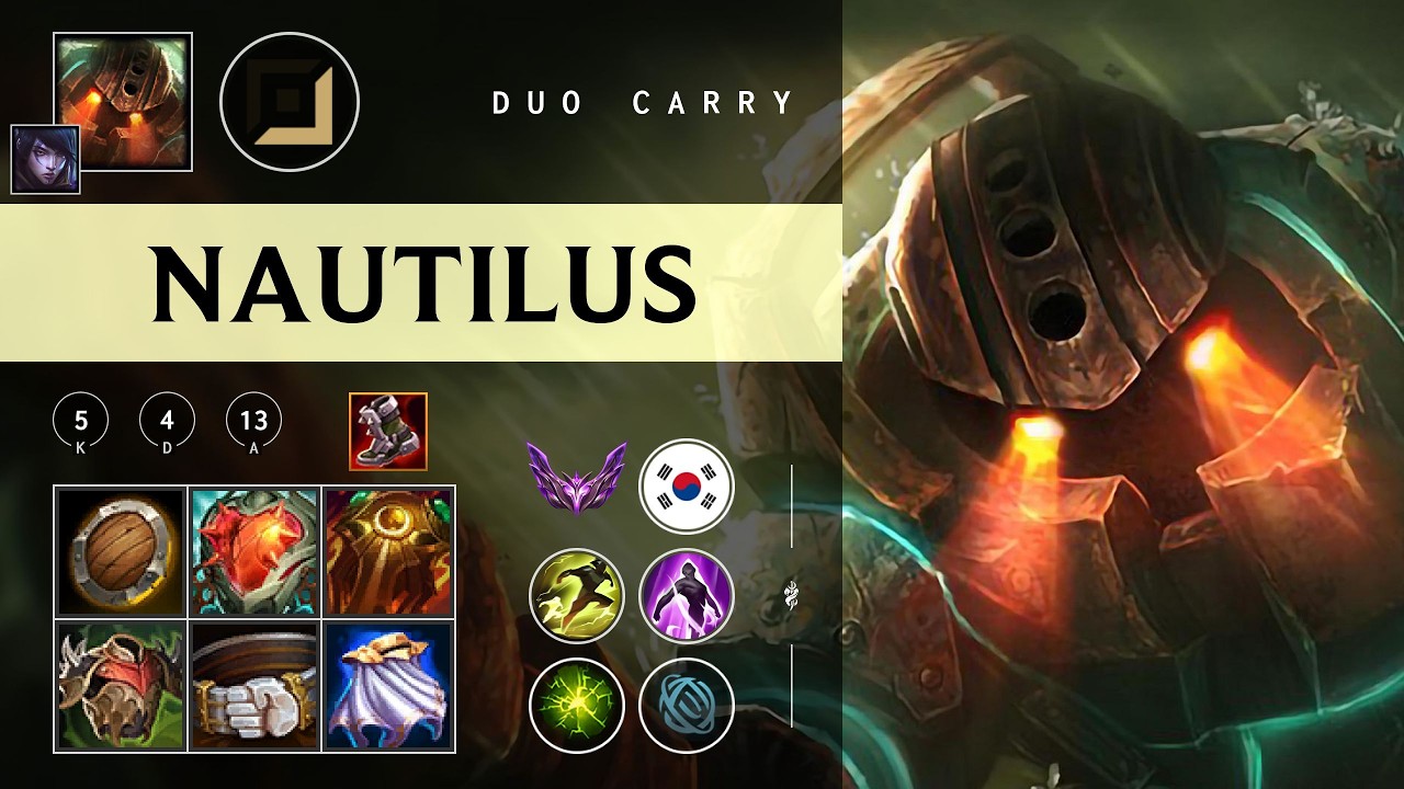 Nautilus Carry vs Jinx - KR Master Patch 26.04
