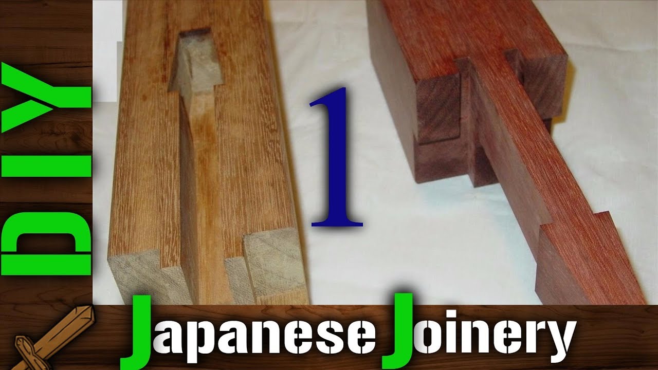 DIY Traditional Japanese Wood Joints - Stepped Gooseneck Splice (Part 1)