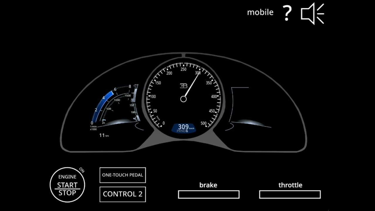 bugatti chiron 443km top speed